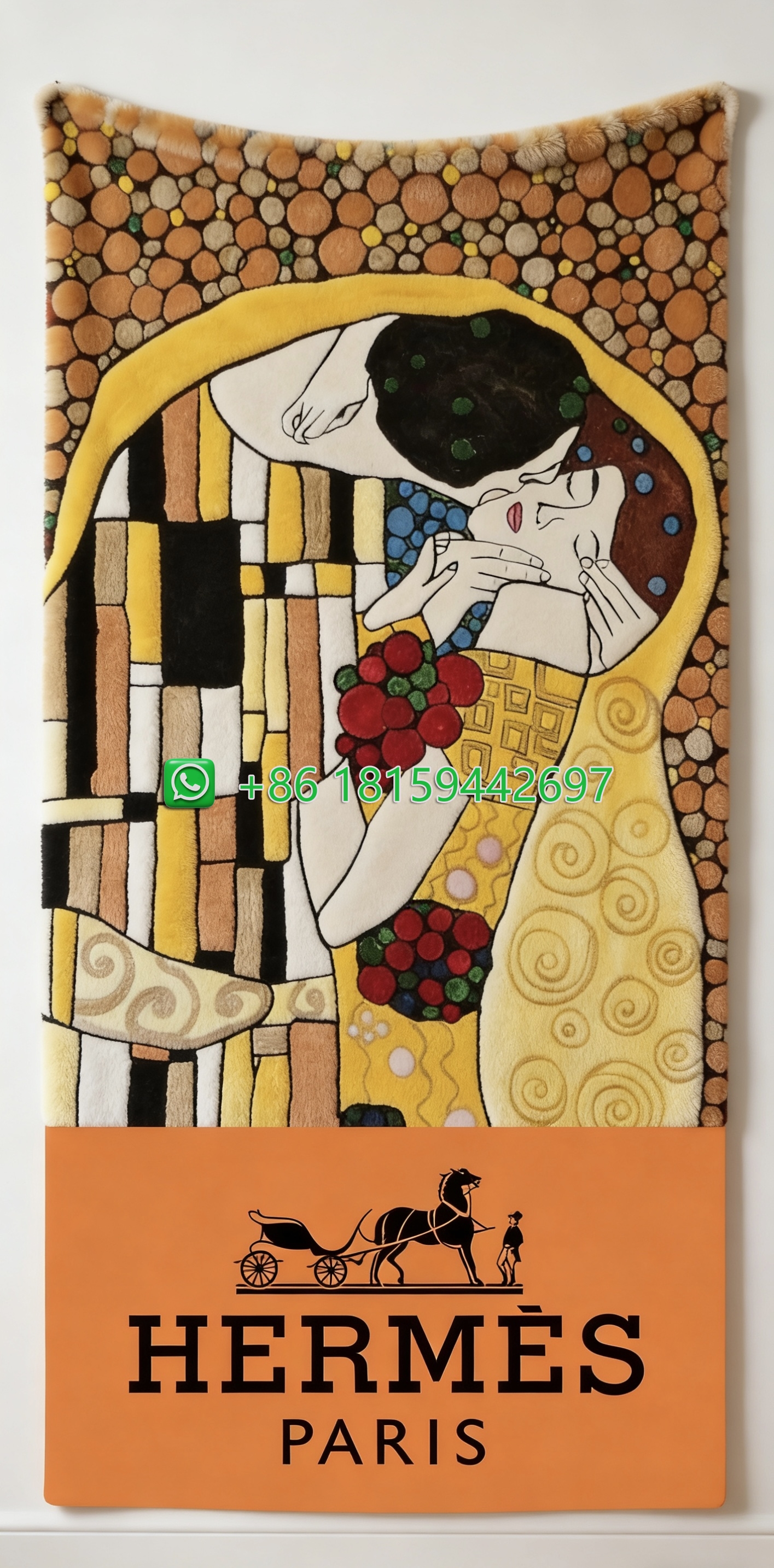 Hermes Throw Blankets
